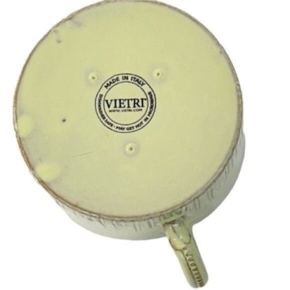 1 VIETRI Celadon Cappuccino Mug made in Italy 12 ounce - Picture 7 of 8